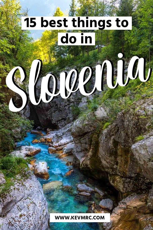 15 best things to do in Slovenia. There are just so many incredible things to do in Slovenia. This country is the perfect destination in Europe if you want to explore a wide variety of landscapes: mountains, forests, lakes, waterfalls, caves, castles, ski resorts, cities, beaches, you name it! Slovenia has it all. If you’re looking for things to do in Slovenia, this is the perfect guide! slovenia travel | slovenia lake bled | slovenia ljubljana | slovenia travel things to do | slovenia travel guide 
