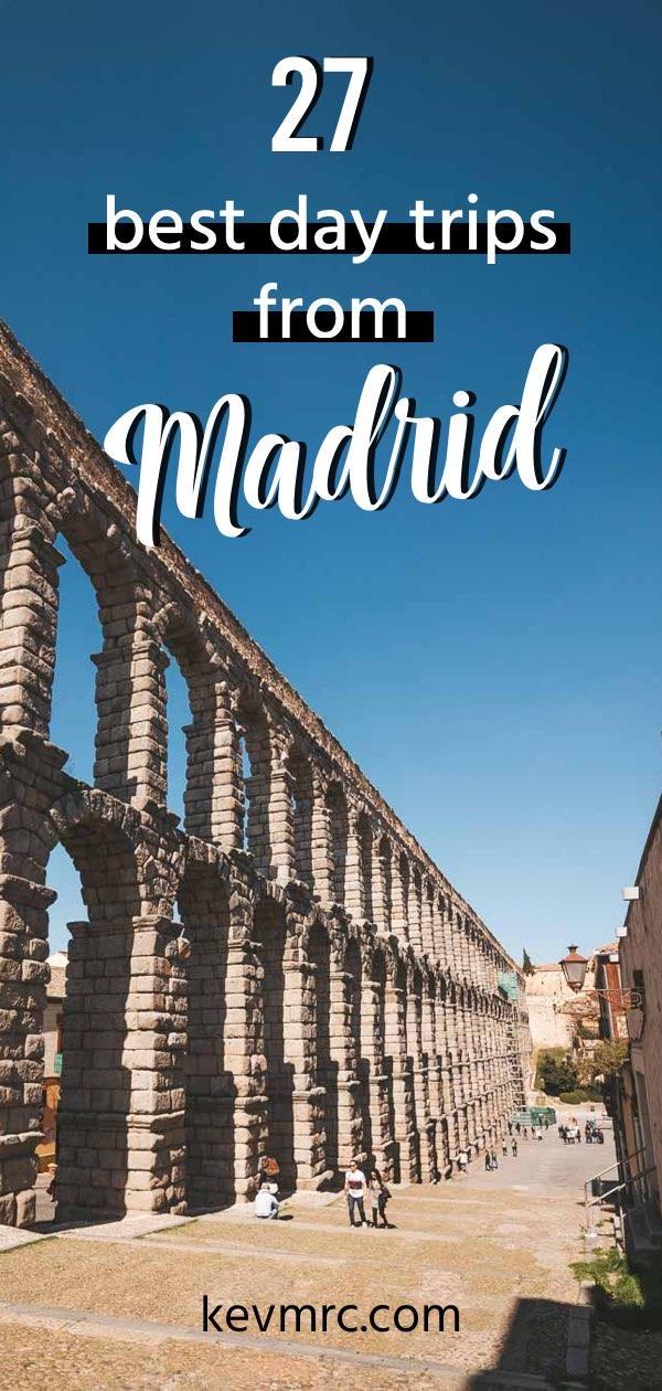 day trips madrid spain
