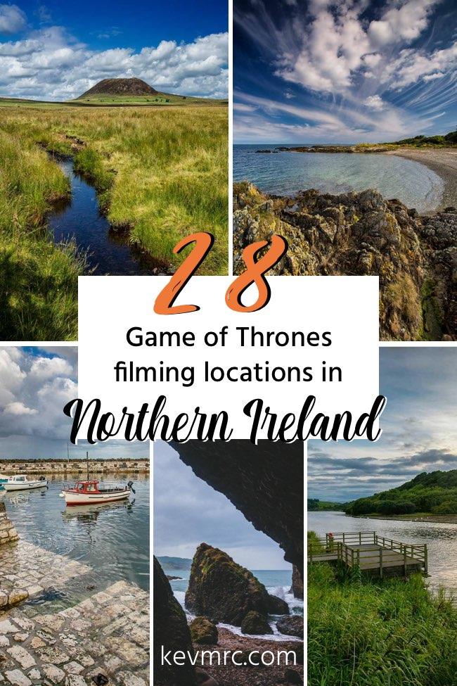 Would you like to travel to Westeros? With 28 Game of Thrones filming locations in Northern Ireland, this country is sure to remind you of the Seven Kingdoms. Where was Game of Thrones filmed? And which scenes were filmed in Northern Ireland? That’s what you’ll learn in this guide! northern ireland travel places to visit | belfast northern ireland | game of thrones ireland locations