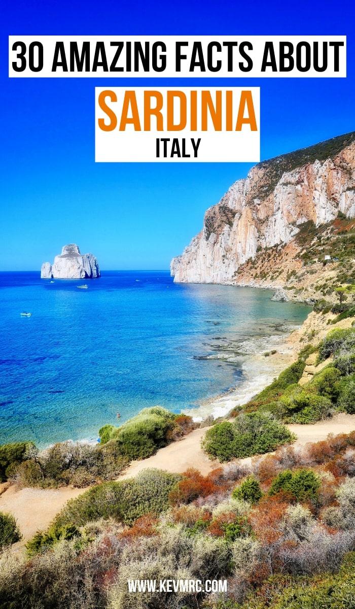 Sardinia is an island in the Mediterranean Sea, east of mainland Italy, and it's also one of the 20 regions of Italy. Did you know that the island has one of the most expensive coast in the world? Or that there's an island inhabited only by white albinos donkeys? Learn more about this island with these 30 interesting facts about Sardinia Italy! sardinia italy facts | sardinia facts | italy facts fun | fun facts about italy #italyfacts #sardinia #funfacts