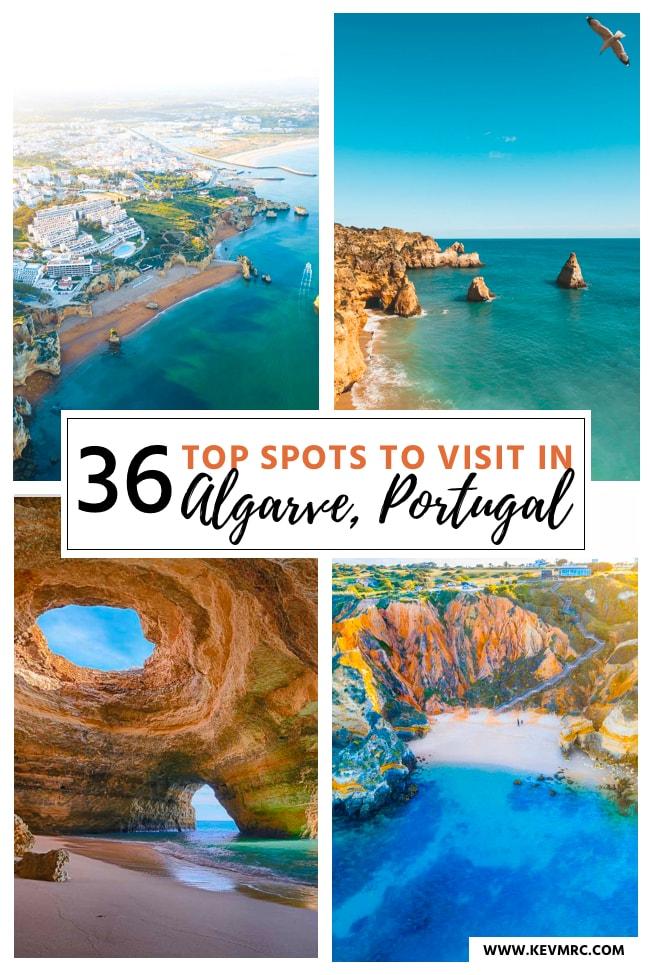Algarve is the south coast of Portugal, and it's filled with incredible beaches and places to see. The beaches in Algarve Portugal are among the most beautiful beaches in the world, but they are not the only things to see in the region. In this guide, I'll share with you the 36 BEST places to visit in Algarve Portugal, as well as travel tips, and even a free map of all the spots! algarve portugal things to do | algarve portugal itinerary | algarve portugal beautiful places | portugal travel amazing places