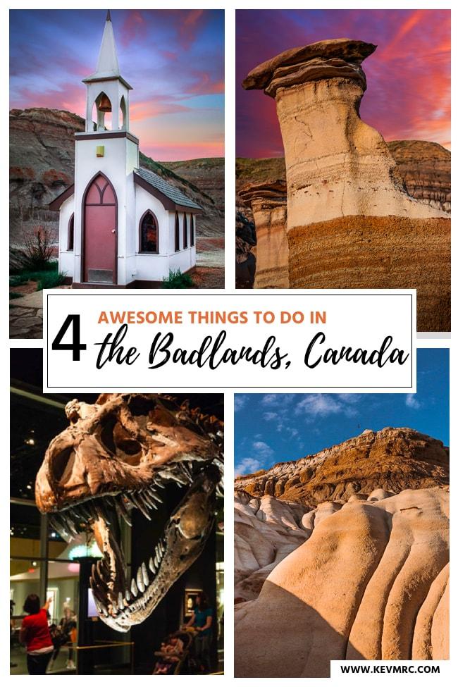 4 awesome things to do in the Canadian Badlands. Today I’m going to share with you some of (what I think) are the coolest sites to see and things to do while exploring the “Alberta Desert”, so that you can make the most of your trip there! canada travel guide | alberta canada travel beautiful places | alberta canada travel #canadatravel #alberta