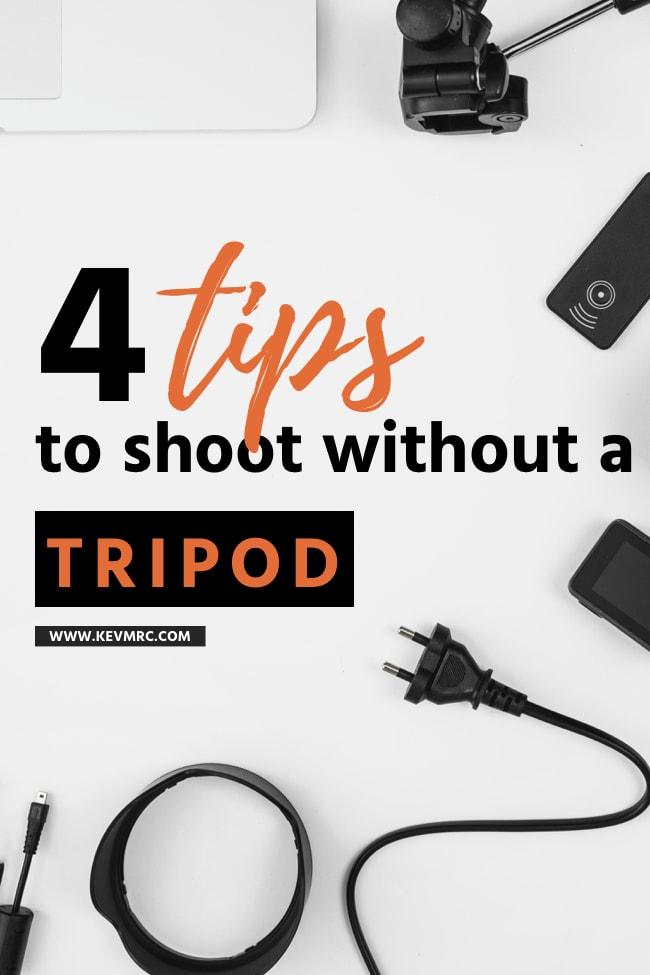 4 Photography Tips to Shoot Without a Tripod. We often associate professional photography with tripods. But do you really need one? And how can you take great photos without using a tripod? tripod photography tips | photography tips for beginners tutorials | how to learn photography | learning photography tutorials #photographytips 