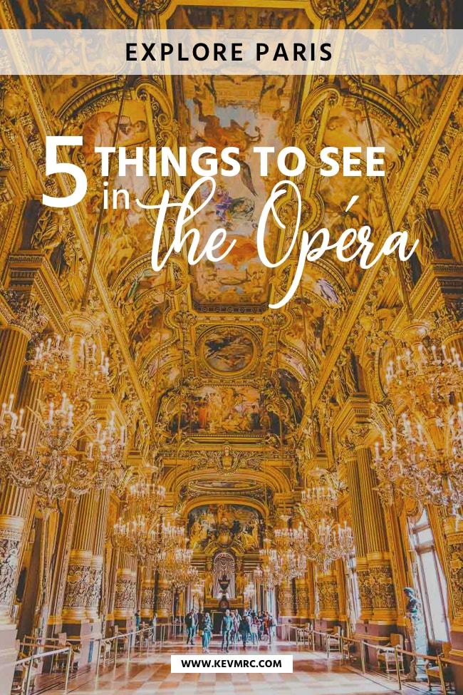 The Opera Garnier is one of the symbols of Paris. But did you know the interior is even more stunning than the outside? Let's explore together the 5 incredible things to see inside the Palais Garnier. After that, I'm sure you'll book your visit in a heartbeat! opera garnier paris | opera garnier paris interiors | opera garnier paris interiors | opera garnier paris architecture