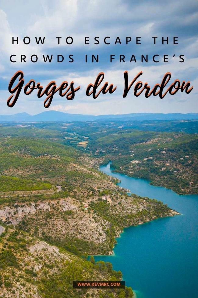 How to escape the crowds in France's Gorges du Verdon