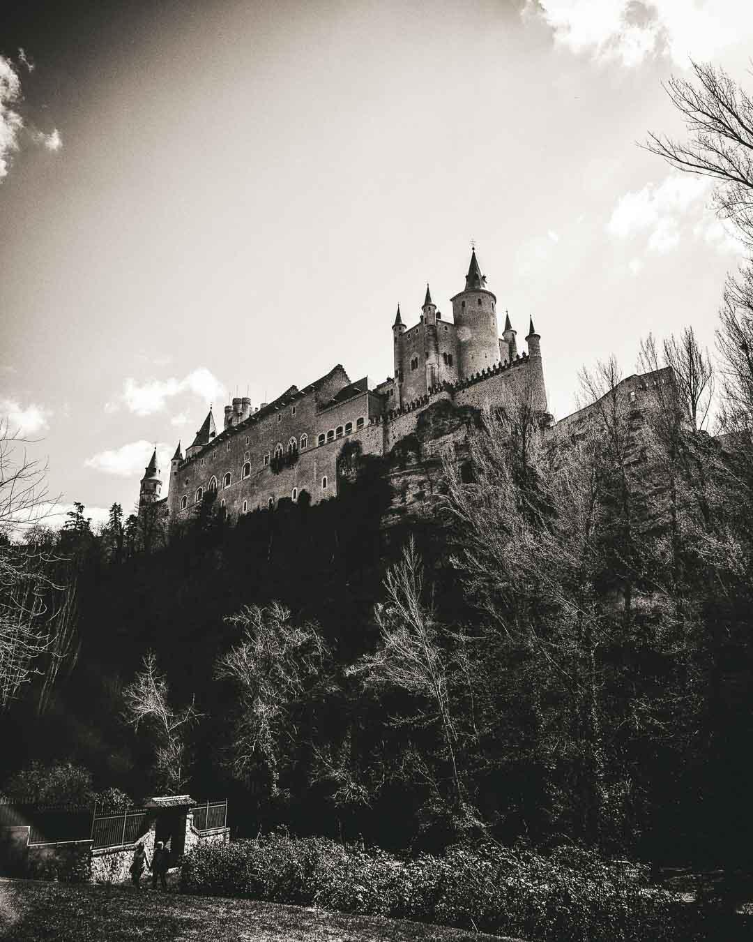 castle in segovia spain