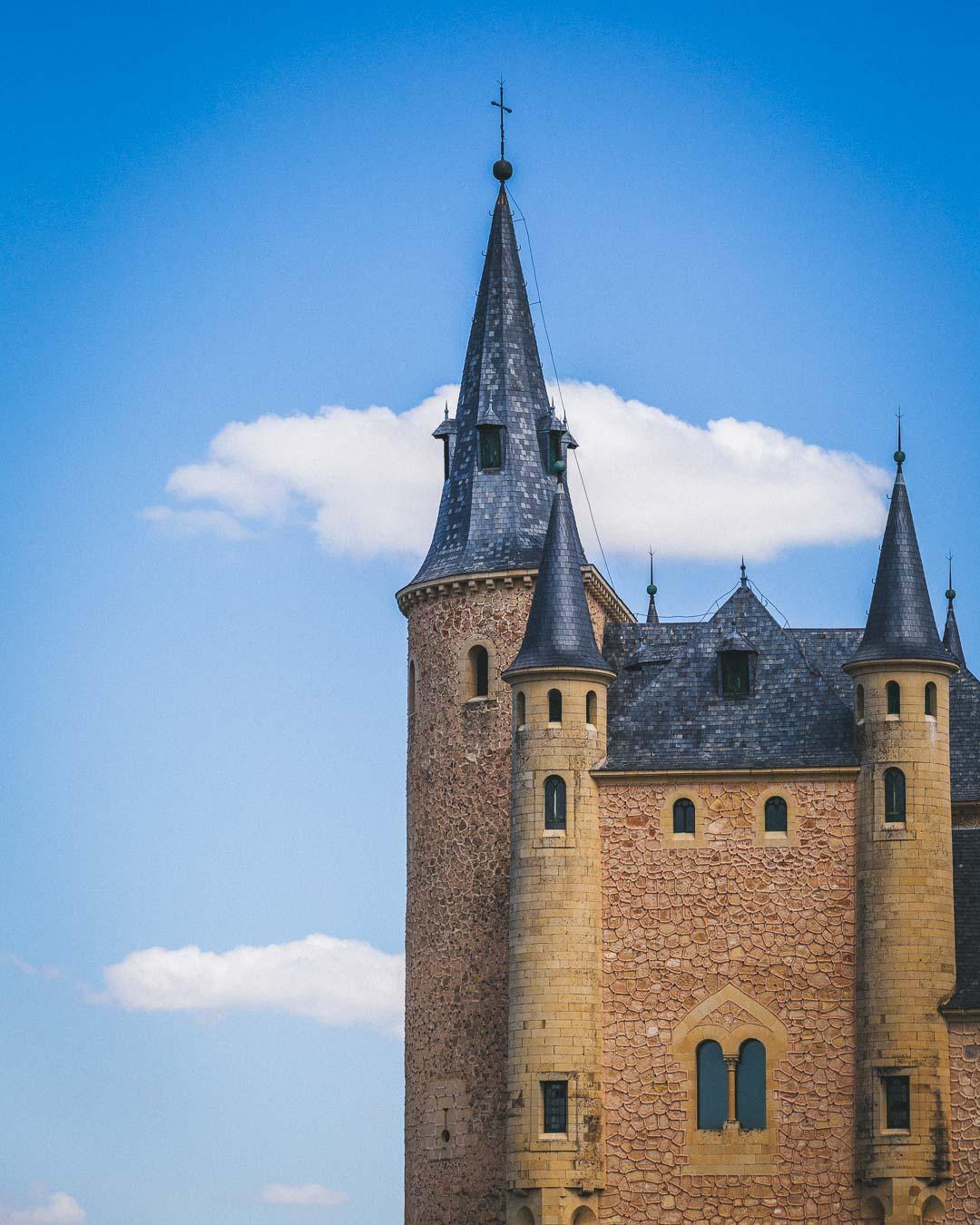 tower of the alcazar de segovia