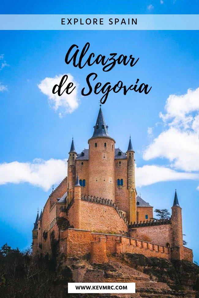 alcazar de segovia spain