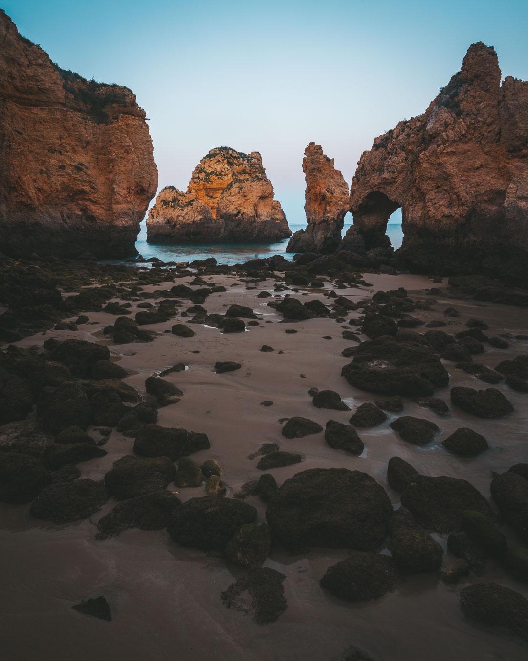 ponta da piedade in lagos portugal