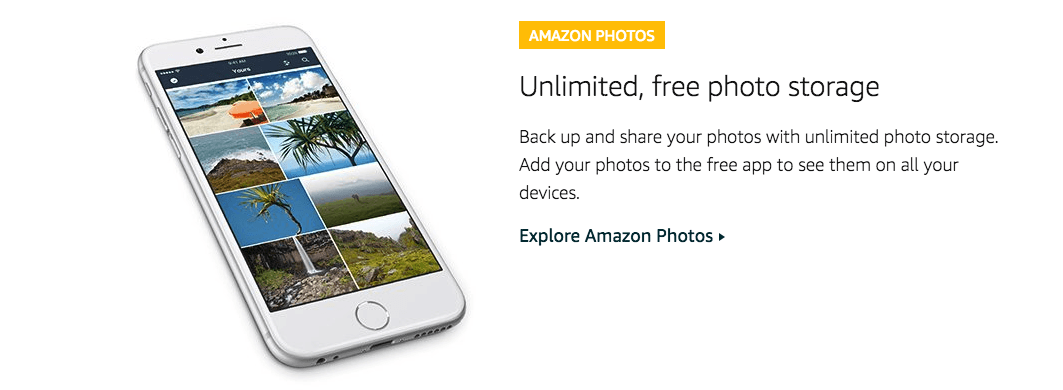 amazon photos banner