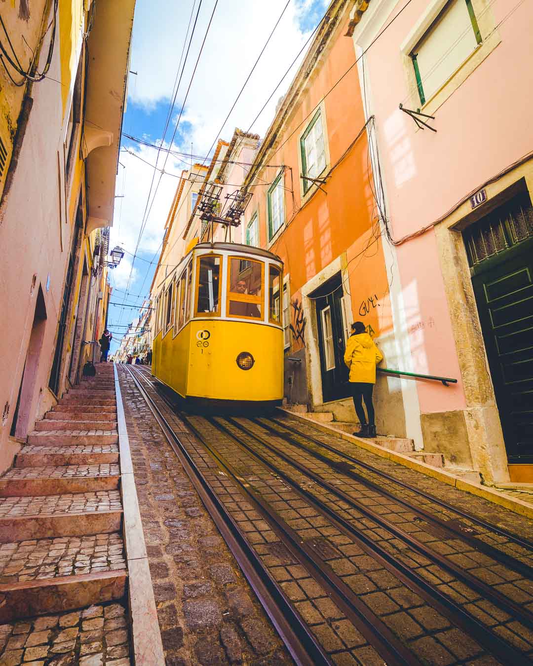 ascensor da bica in lisbon