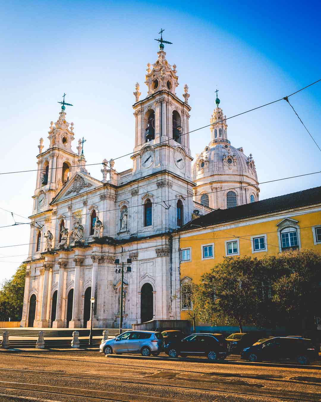 visit lisbon and the basilica da estrela