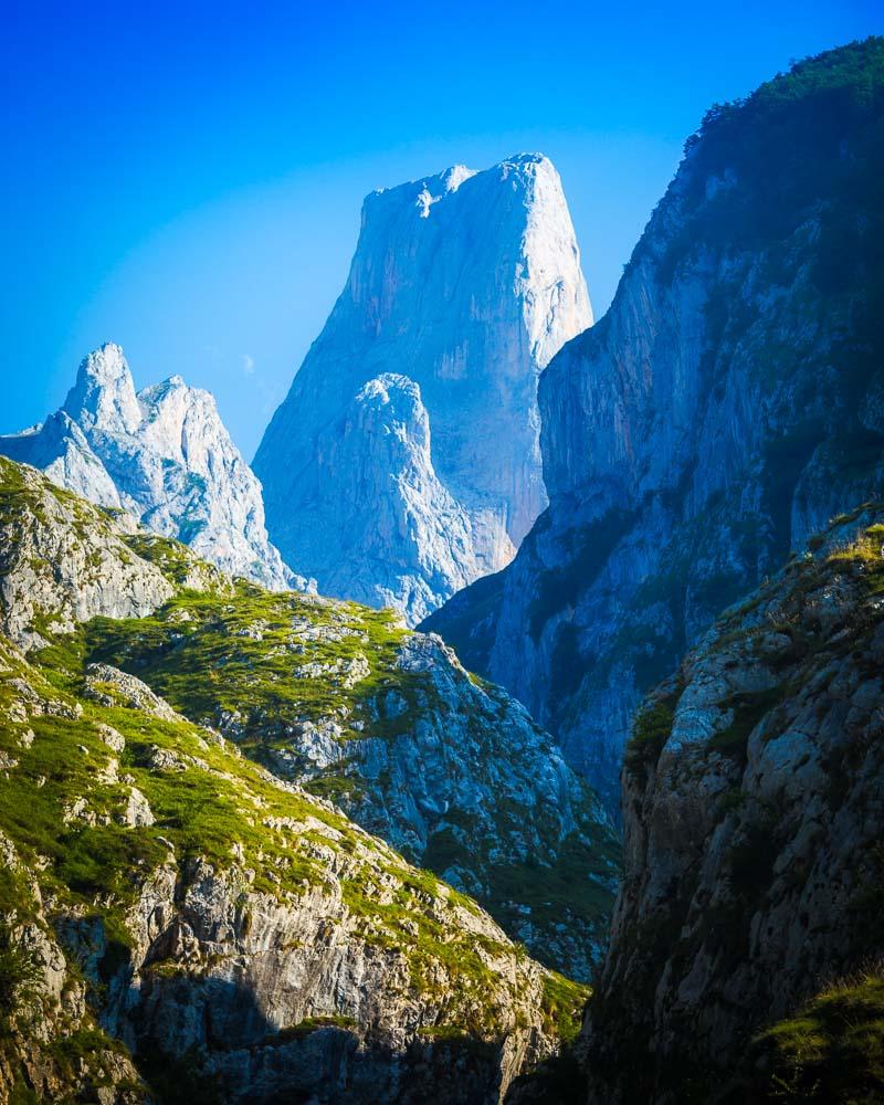 view of el naranjo de bulnes the highest mountain in the area