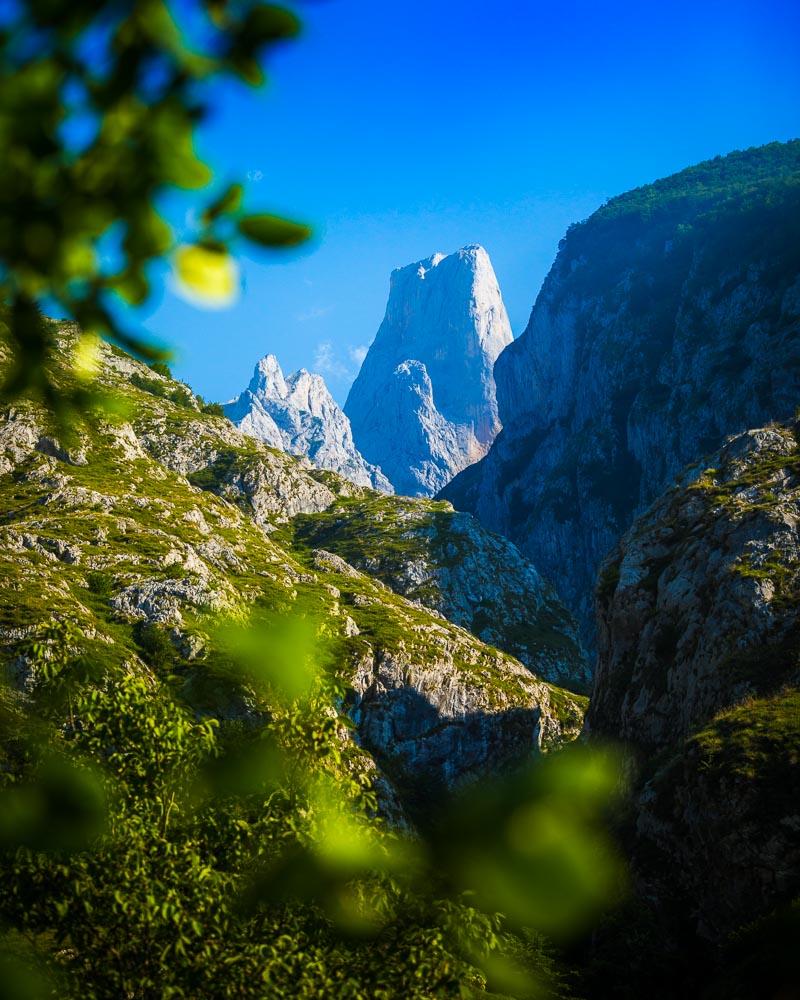 view from the mirador naranjo de bulnes