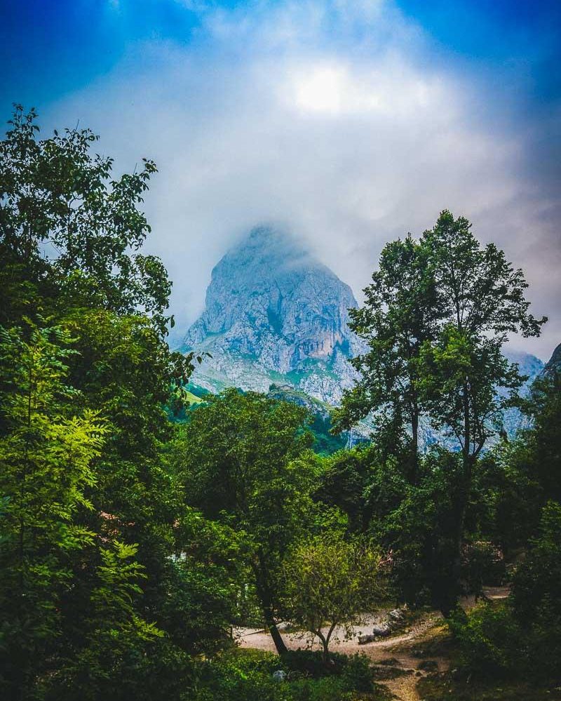 arriving to bulnes from sotres