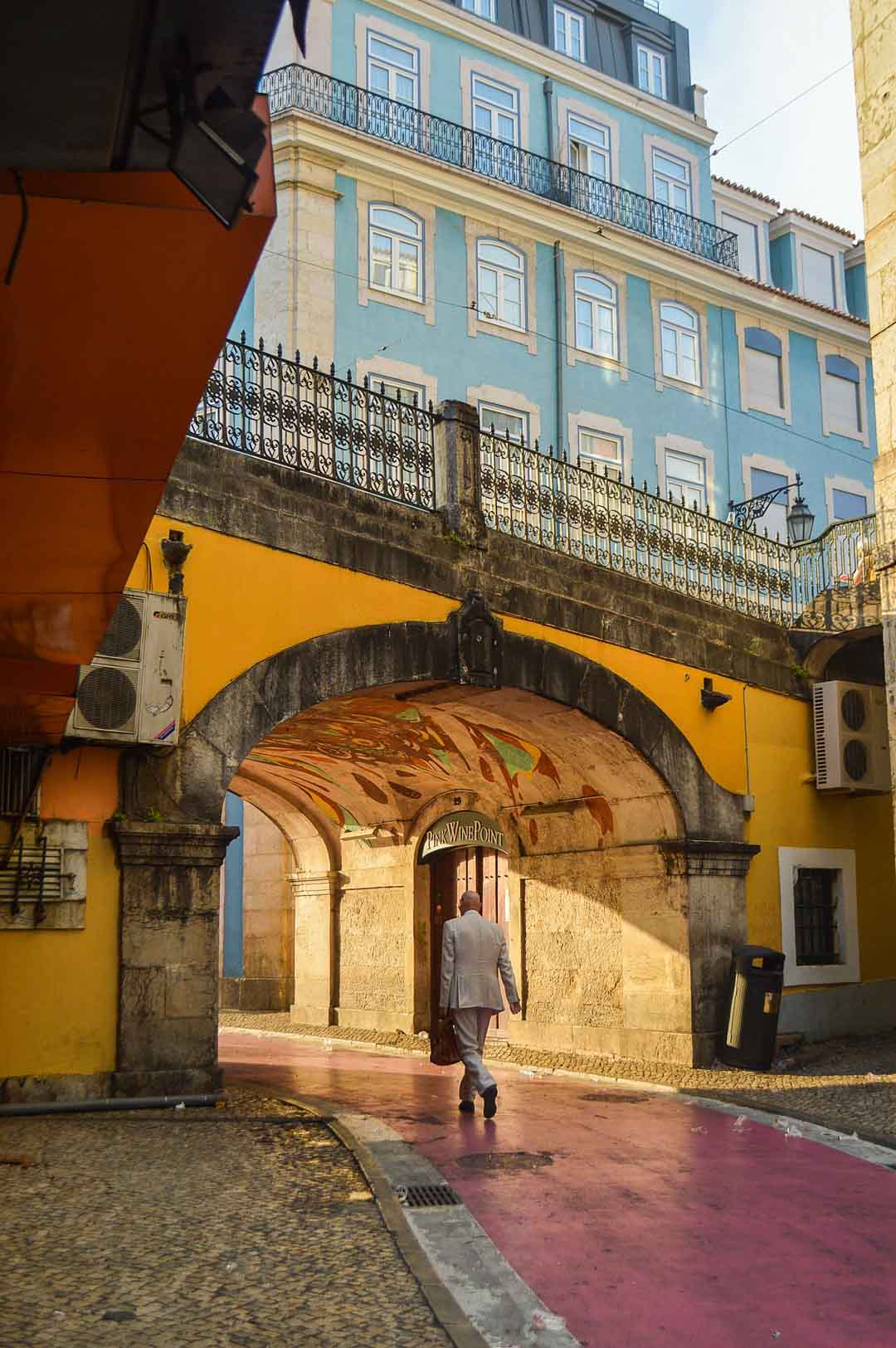 cais do sodre lisbon secret pink street