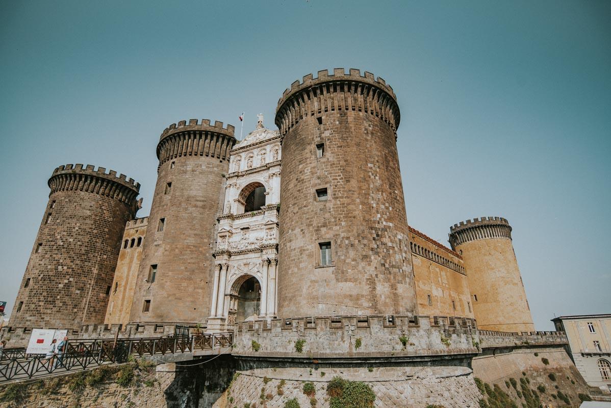 castel nuovo in naples italy