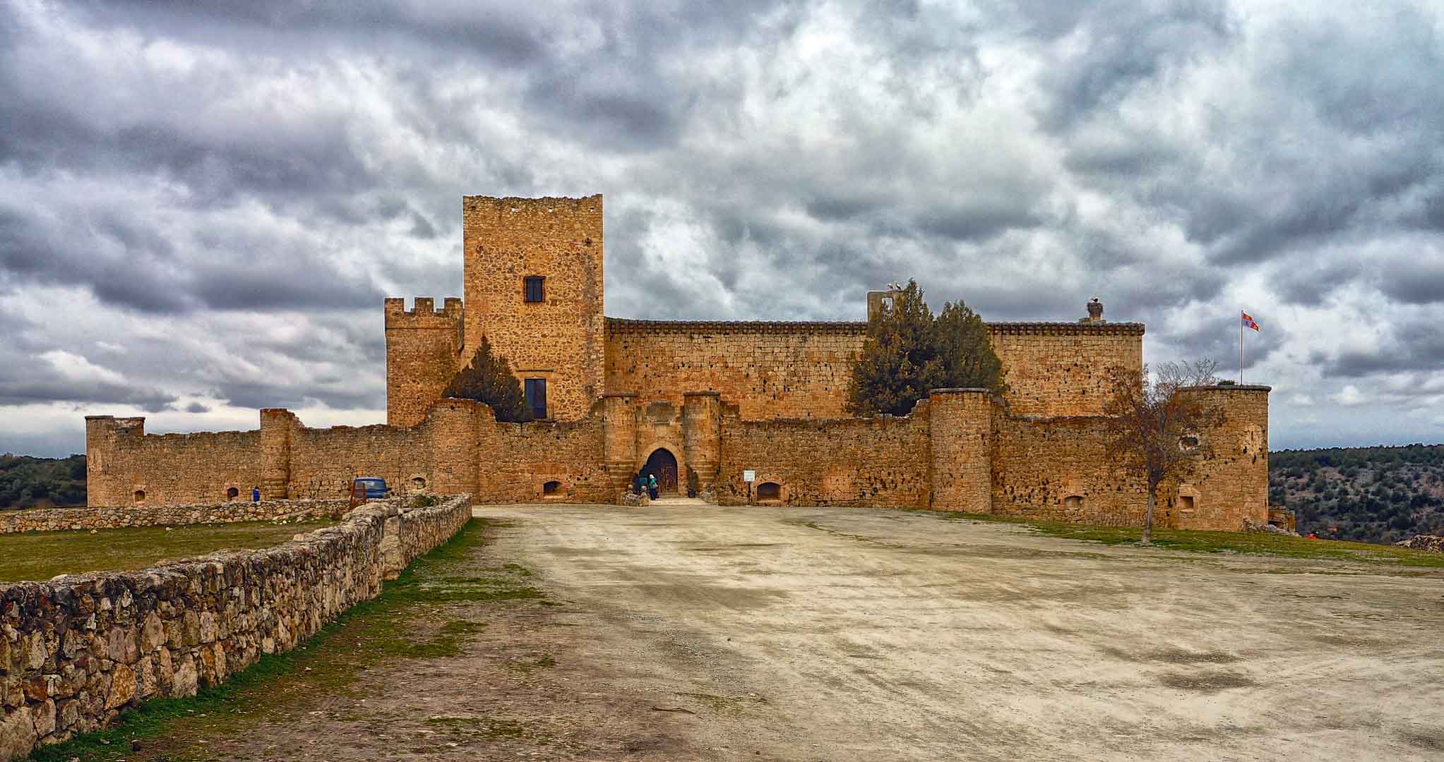 castillo de pedraza in spain