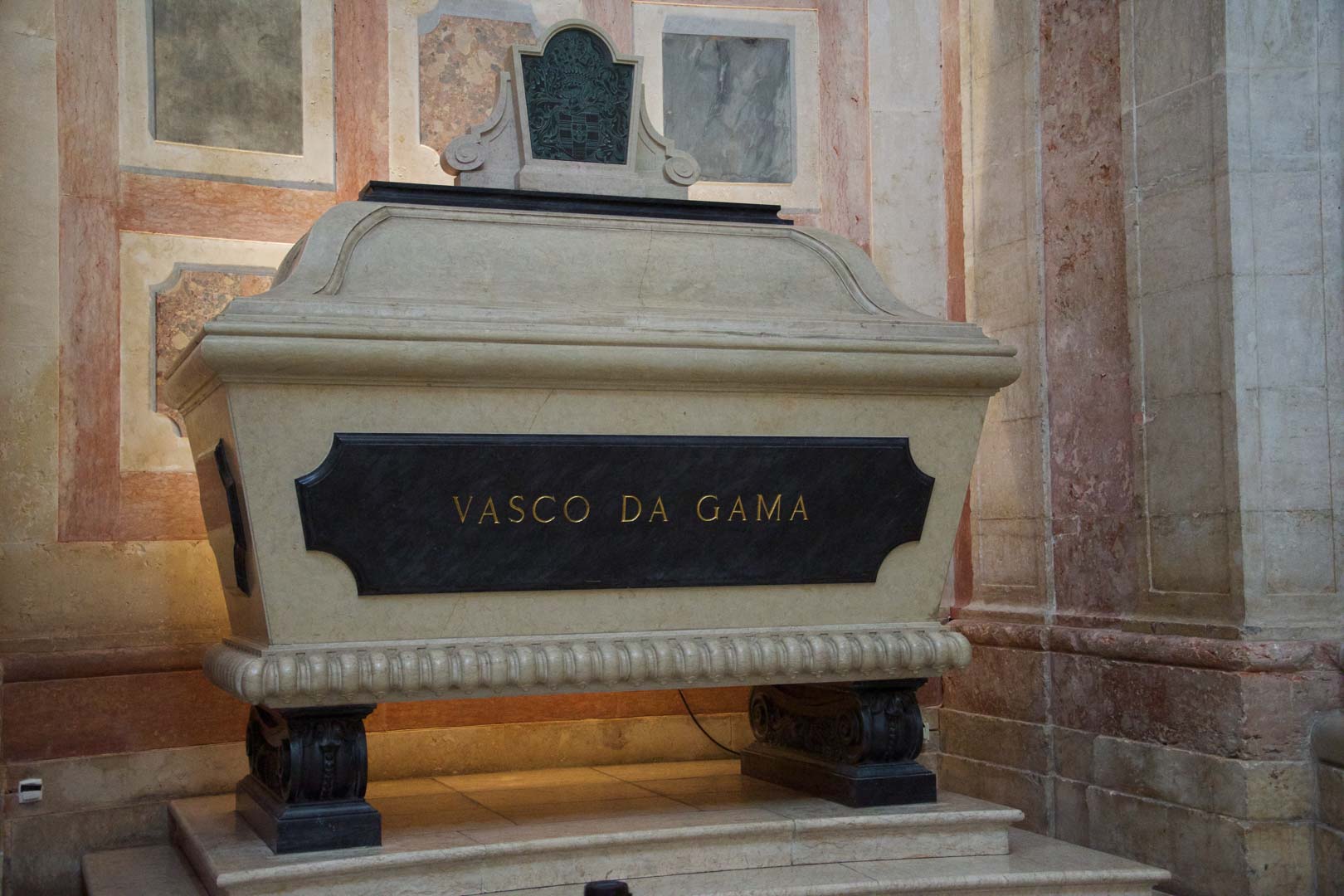 cenotaph for vasco de gama in panteao nacional