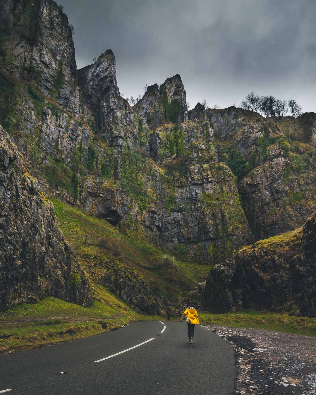 running in cheddar gorge