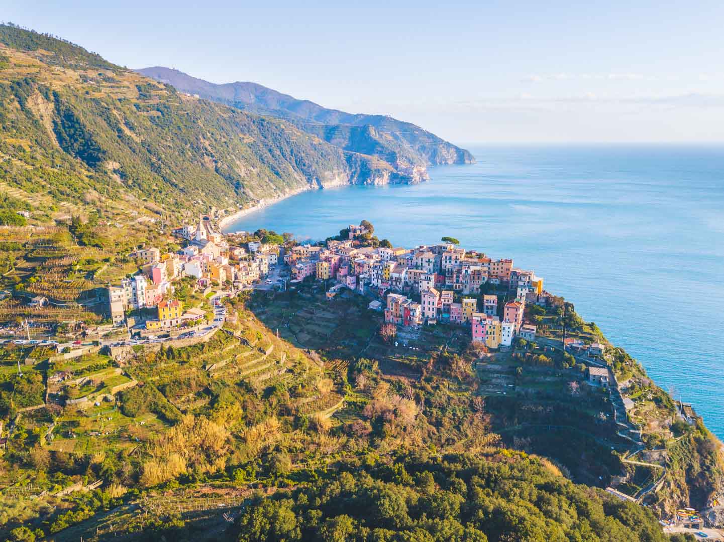 corniglia from above