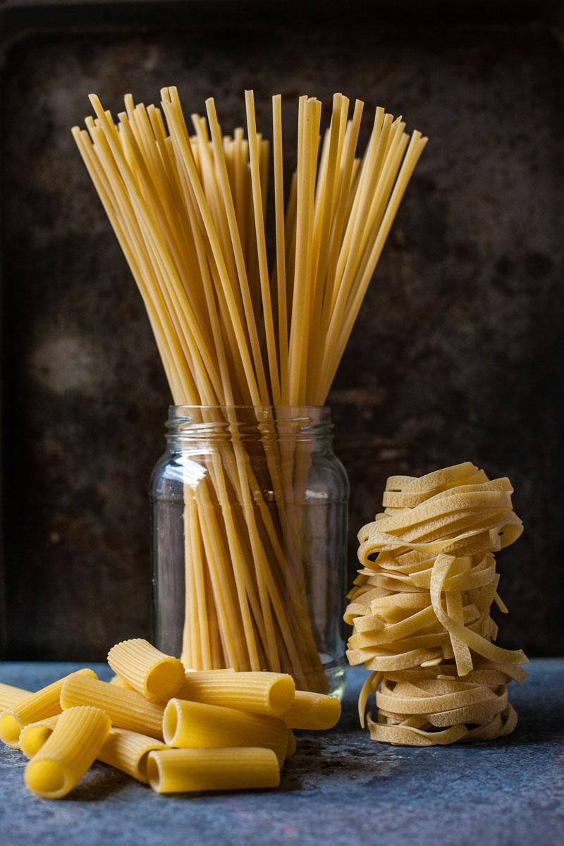 different types of pasta