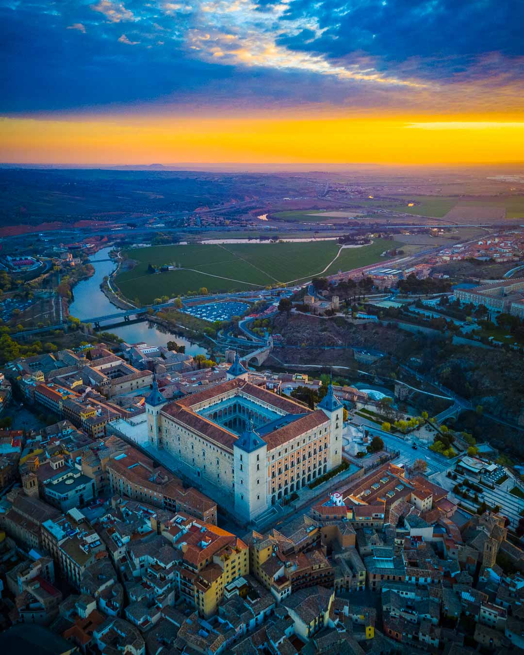 above the toledo castle