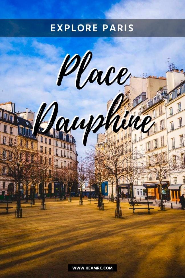 explore paris france - place dauphine