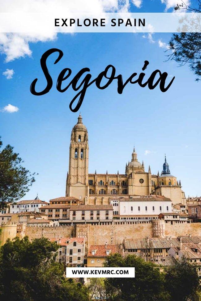 Spain travel. The Segovia Cathedral is a marvel of Gothic architecture, and the icon of Segovia, Spain. It’s stunning from the outside, and holds many treasures inside. Want to visit for yourself? This guide has everything you need to know to plan your visit. Let’s jump right in! segovia spain things to do | what to do in segovia spain | segovia castle