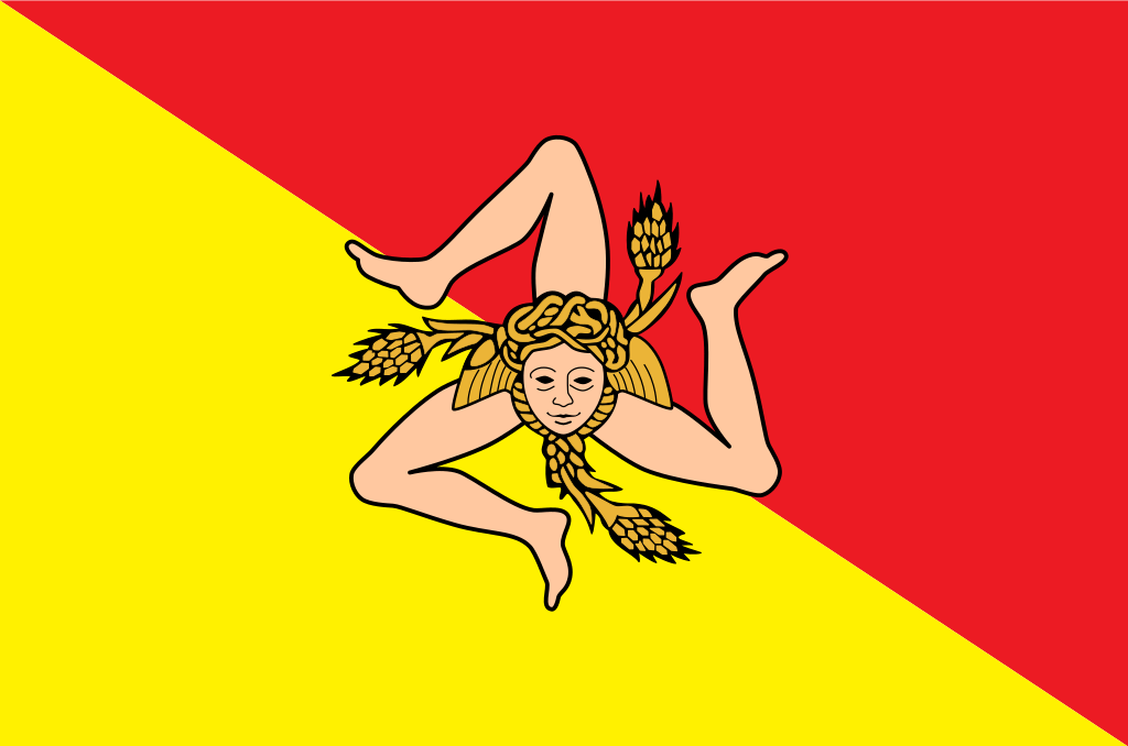 flag of sicily italy