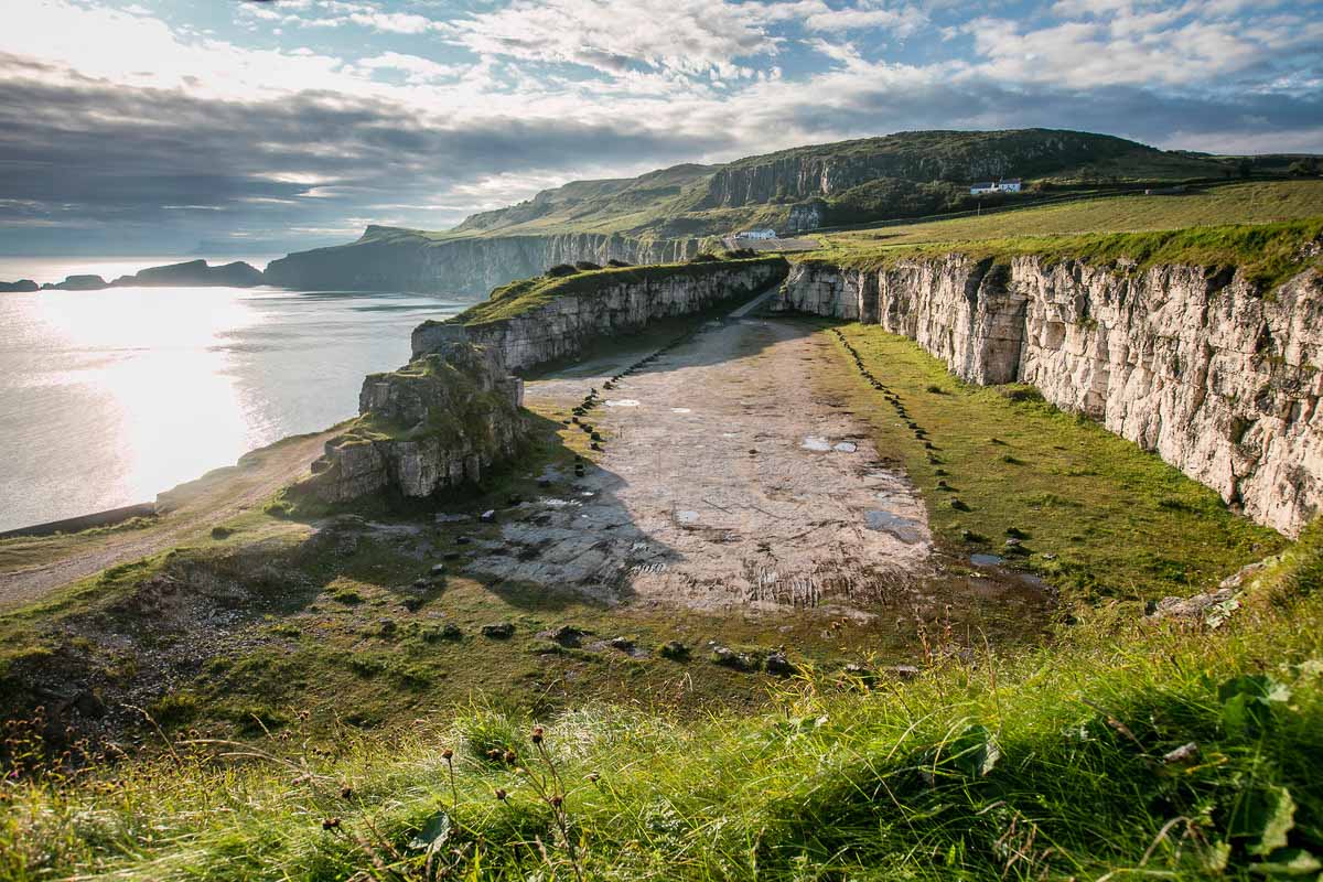 game of thrones filming location ireland larrybane the stormlands and naggas hill old wyk