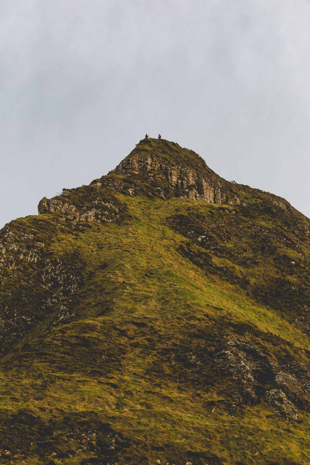 the mountain of coastal northern ireland