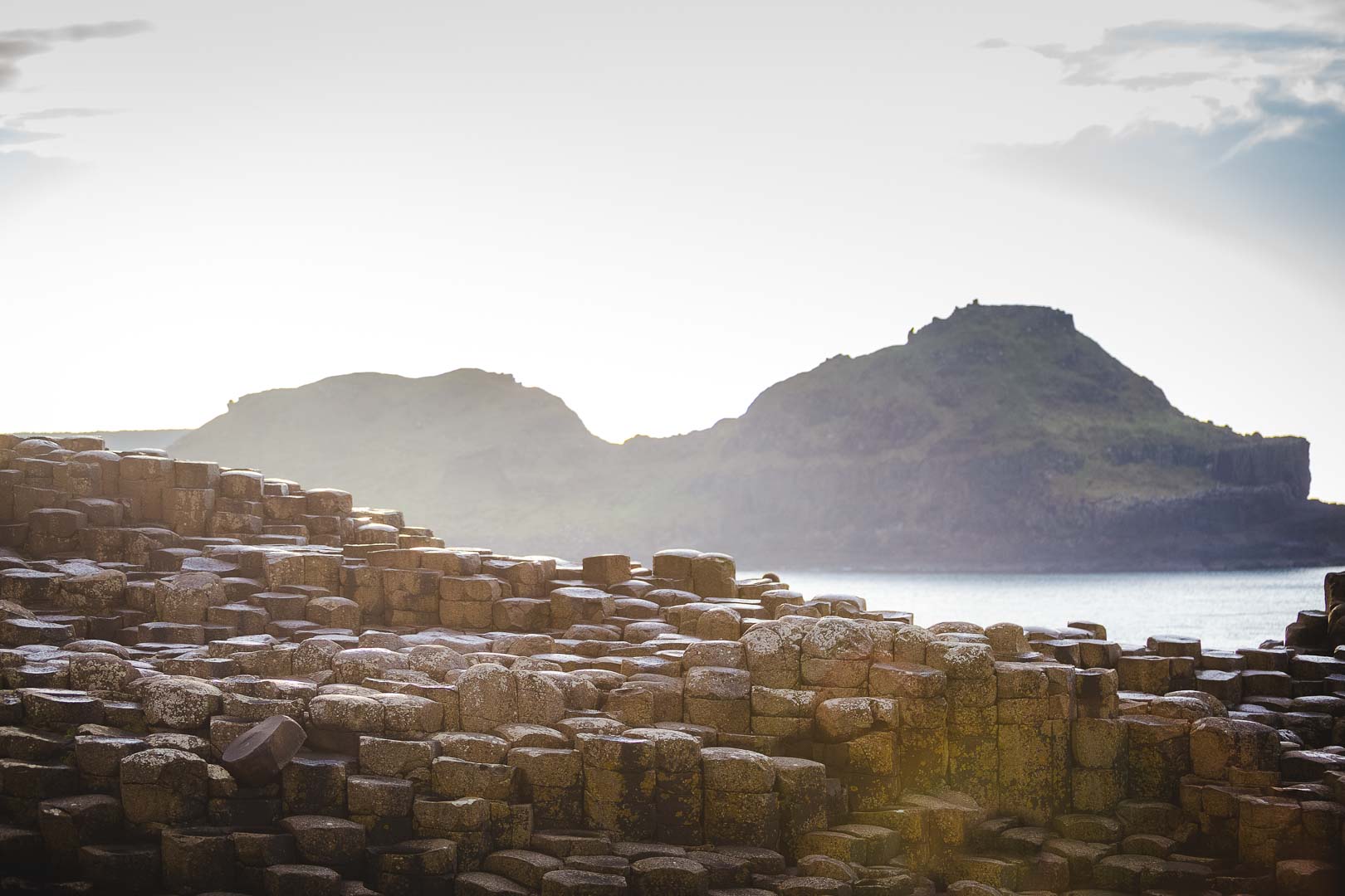 the pillars of giant's causeway