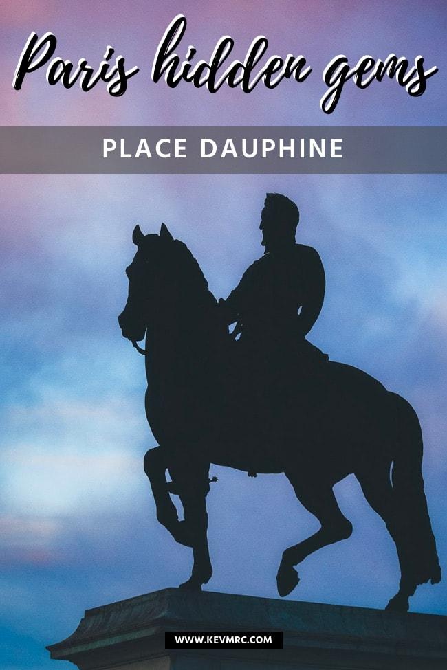 Place Dauphine is the side of Paris that isn't on your bucket list, yet truly makes you feel like you're in Paris when you finally visit. You know this romantic, old days Paris that you see in movies. Yes, this one. Well that's exactly how being in Place Dauphine feels like.  