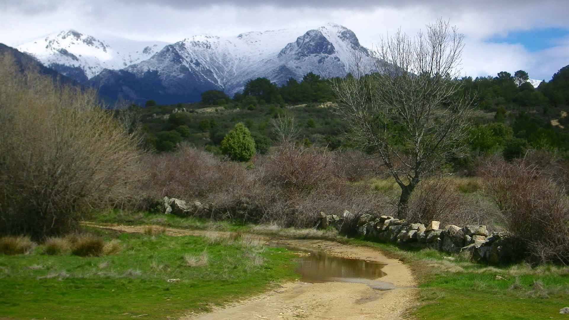 hiking in the sierra de guadaramma