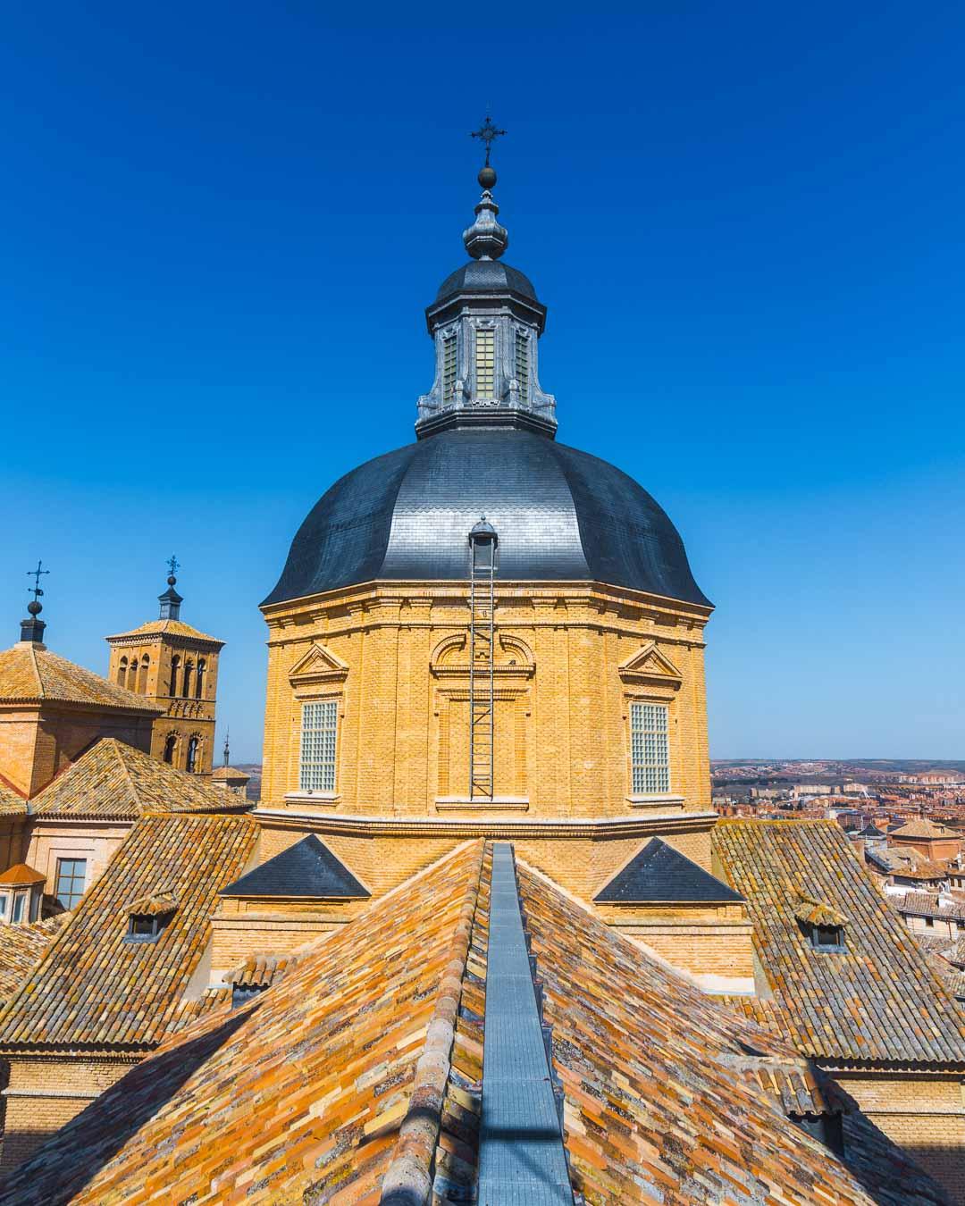 the dome of the iglesia san ildefonso