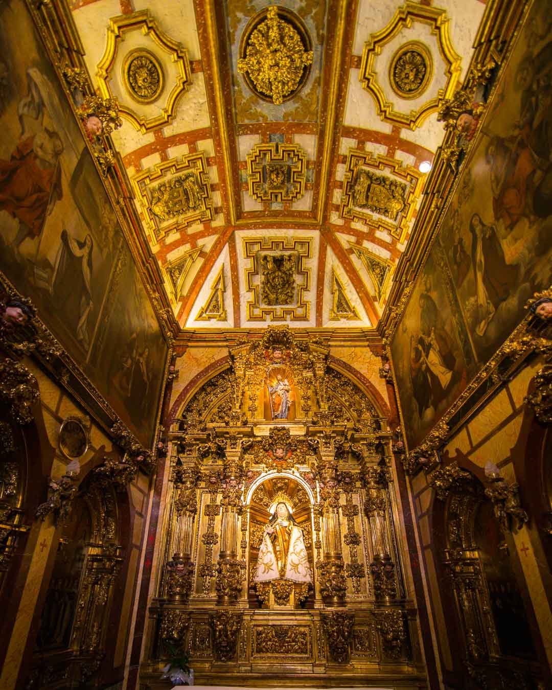 relics room in santa teresa avila