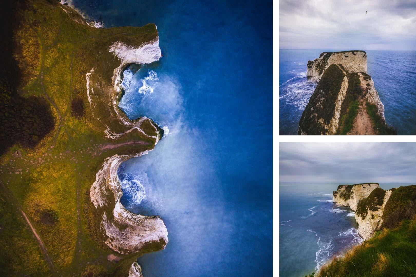 jurassic coast england photos collage 1