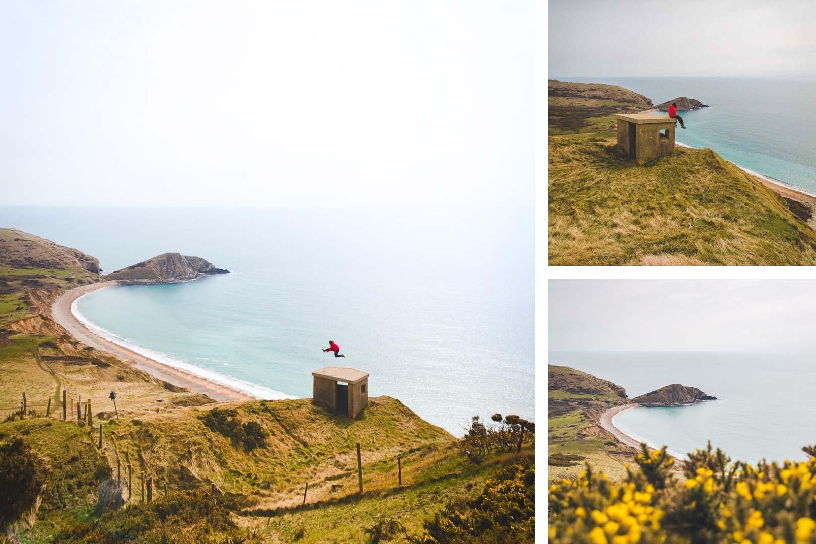 jurassic coast england photos collage 2