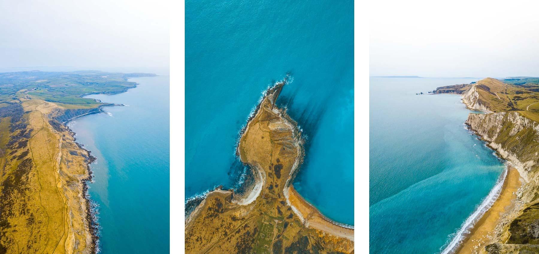jurassic coast england photos collage 5