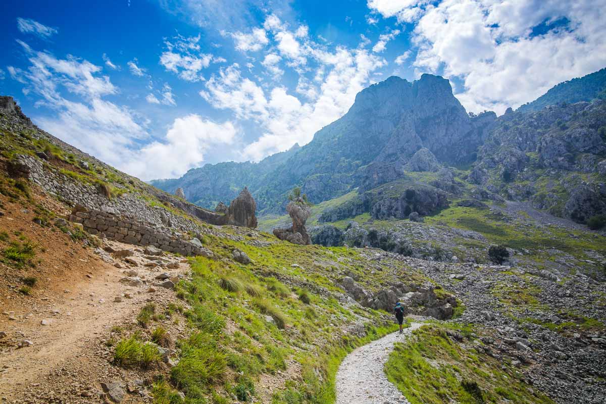 one of the many epic views you will get in cares picos de europa