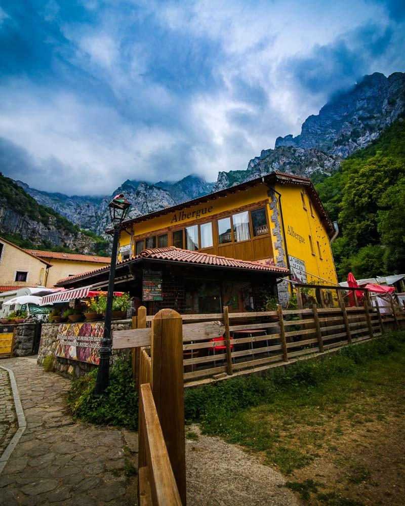 albergue in cain asturias spain