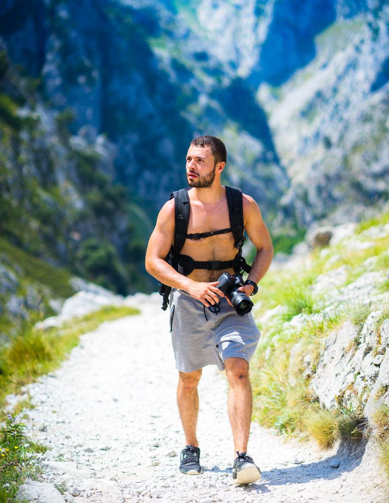 kevmrc hiking in picos de europa in summer