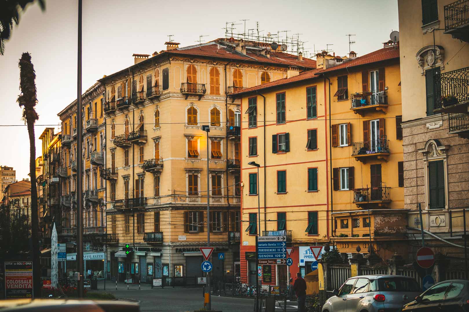 square of la spezia italy