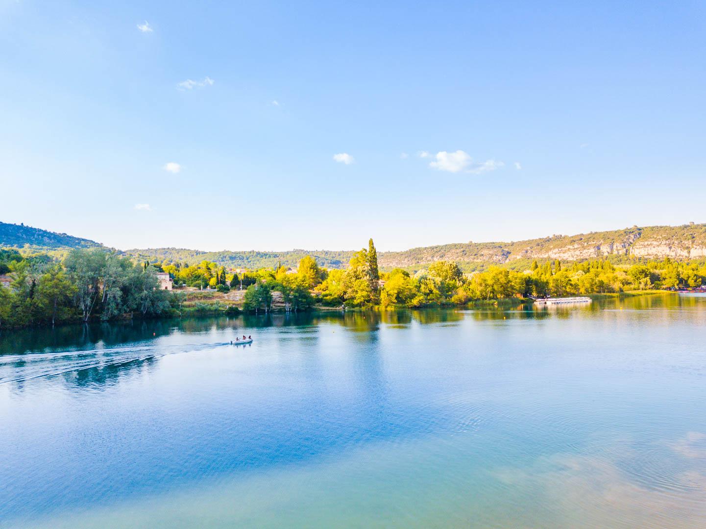 lac de quinson de verdon in france