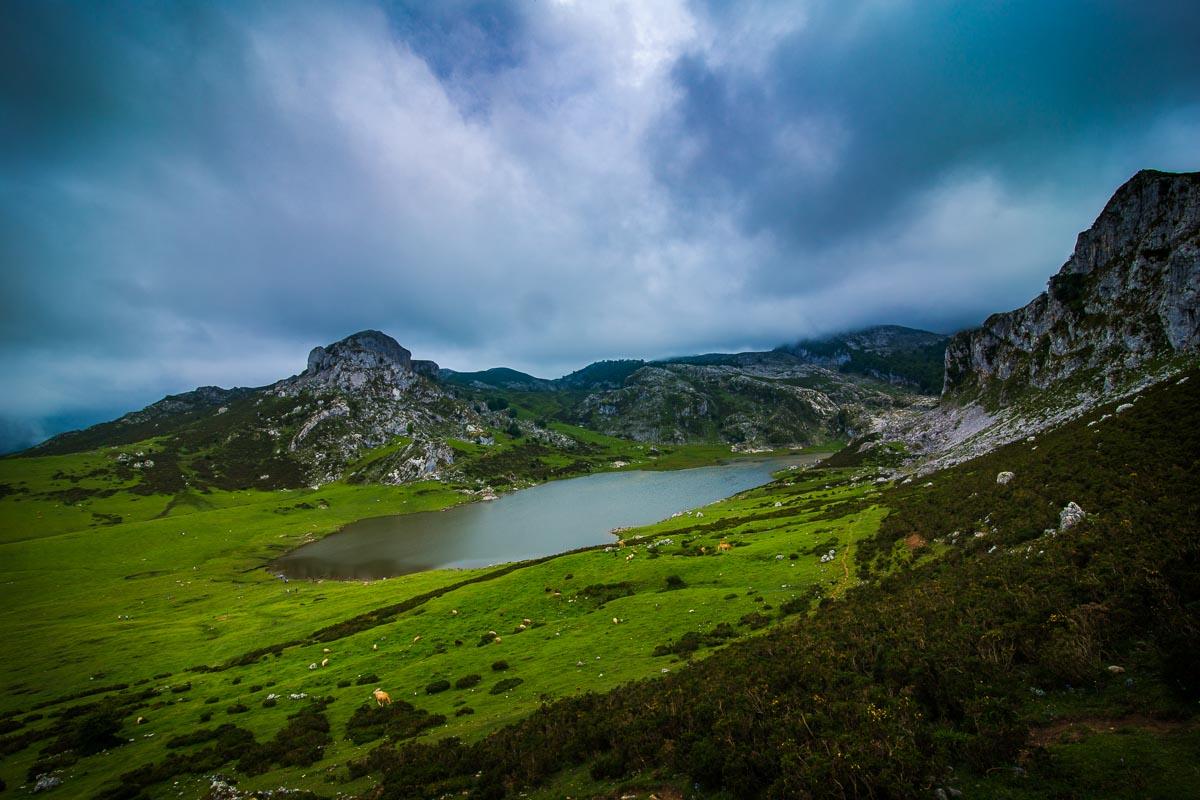 lago de la ercina in covadonga