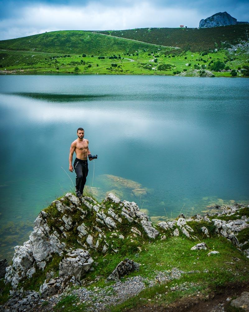 kevmrc enjoying the good covadonga weather