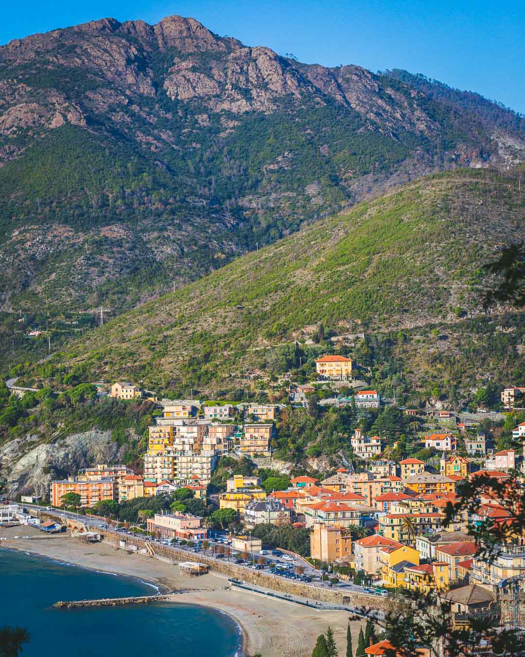 levanto and the mountain