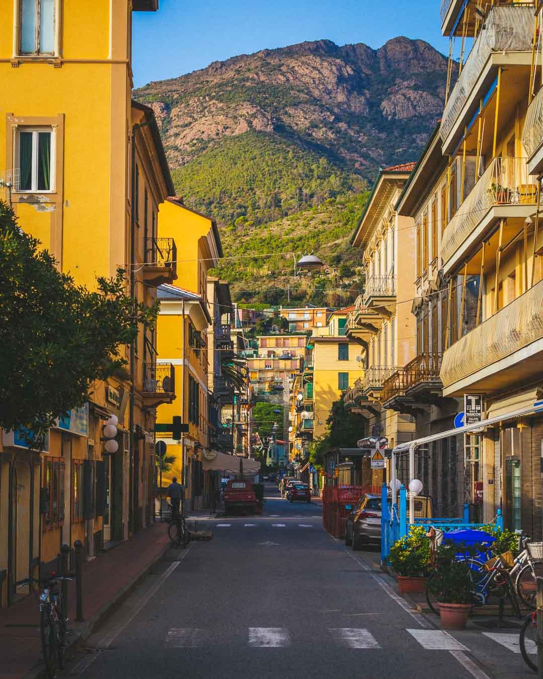 street of levanto cinque terre