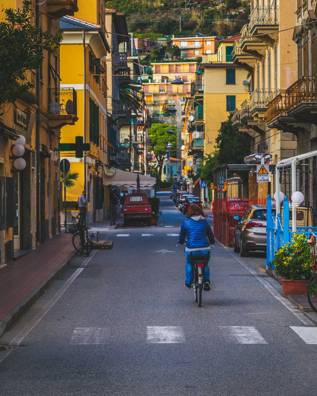 biking in levanto